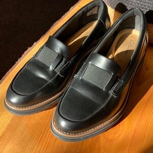 Clarks Sharon Pace leather loafer